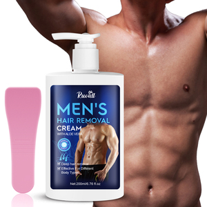 Ruoall 200ml Aloe Vera nam tẩy lông + scraper - Product Image 2