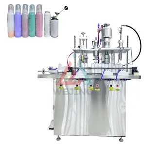 Hot Sale Semi-auto Aerosol Spray Can Filling Machine Chinese Suppliers