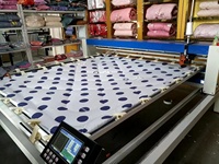 Machine de matelassage à tête unique et à bras Long, machine de matelassage de matelas et de literie