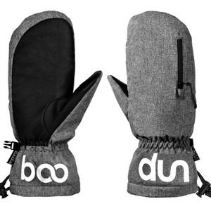 Guantes de esquí con cremallera, impermeables, cálidos, con pantalla táctil, unisex, para deportes al aire libre, gris, negro, verde militar - Product Image 1