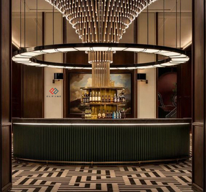 Order Online High Class Bar Counter Hidden Seats & TV Partition
