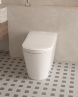 Inodoro inteligente de nuevo diseño con lavado frontal para mujer, juego de inodoro de WC inteligente de forma curva elegante con control remoto inalámbrico, nuevo diseño, 2017