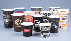 8oz/12oz/16oz <b>Custom</b> <b>Cups</b> Double Wall Recycled Christmas Coffee <b>Cups</b> Compostable Paper <b>Cups</b> for Sale with Lids and Sleeves - Product Image 5