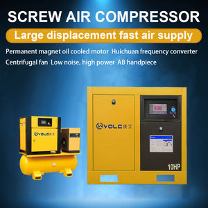 Vidalı Hava Kompresörü Endüstriyel Dayanıklı Döner Kompresör 7.5kw/10HP - Product Image 6