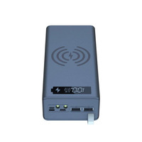 Boîtier de batterie externe 16*18650 C16 USB sans soudure, détachable, portable, QC 3.0 PD, coque DIY pour Powerbank