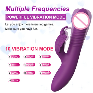 Nuevo estilo, vibrador de conejo recargable, masajeador para mujeres, juguetes para adultos de bajo ruido, estimulador de clítoris, vibradores de punto G para parejas - Product Image 2