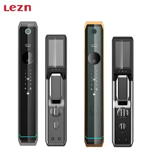 LEZN K13 โรงงาน OEM รหัสผ่านลายนิ้วมืออัตโนมัติรูปแบบใหม่สําหรับล็อคประตูอัจฉริยะประตูต่างๆ