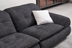 Meubles de salon modernes et élégants en tissu avec housses amovibles et lavables, confortables - Product Image 3