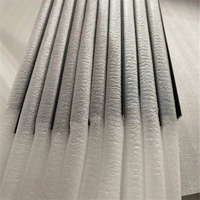 Profilé en aluminium décoratif anodisé gris de qualité supérieure