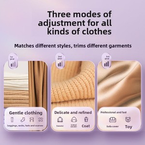 Nouveau style Rasoir anti-bouloches rechargeable en plastique, collecteur de poils et de fibres pour vêtements, nettoyage automatique - Product Image 3