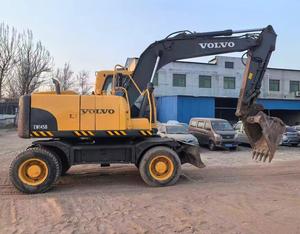 Excavadora Usada Volvo EC145B de 14 Toneladas a Bajo Precio, Buena Calidad, Segunda Mano, Excelente Estado, Motor para Construcción - Product Image 1