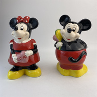 Jolies tasses créatives de souris de dessin animé, tasses d'eau pour enfants, tasses à café en céramique peintes à la main