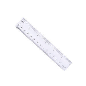 Copllent 15Cm 20Cm 30Cm Thước Nhựa Quảng Cáo Thước Trong Suốt Học Sinh Vẽ Thước - Product Image 2
