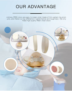 Tandheelkundige Materialen Peek Blok Voor Verwijderbare Prothese Beugel En Implantaten Met Goede Slijtvastheid Peek Disc Uit Loden Of China - Product Image 5