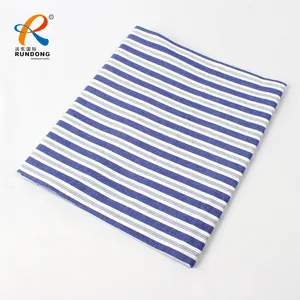 Rundong high quality natural Breathable Absorbent hospital 100% cotton patient uniform fabric