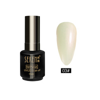 Produits d'art des ongles vernis Gel fournitures avec bouteilles lampe LED/UV vernis à ongles Shell gel vernis en 6 couleurs