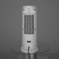 Radiateur Tour Électrique Numérique à Oscillation pour Chauffage d'Espace, Thermostat Automatique, Chauffage Céramique PTC 1500W, Minuteur 12 Heures