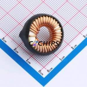 XR8026TS470MH1L ตัวเหนี่ยวนำแบบวงแหวนสี / ตัวเหนี่ยวนำแบบ Through-Hole (THT), ขนาดเส้นผ่านศูนย์กลาง 23 มม. ความเหนี่ยวนำ 47uH ค่าความคลาดเคลื่อน 10% กระแสไฟ 7A - Product Image 2