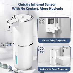 Distributeur automatique de savon liquide ou mousse désinfectant pour les mains, mural, intelligent, sans contact, à capteur, pour usage commercial, fabriqué par une usine OEM - Product Image 3