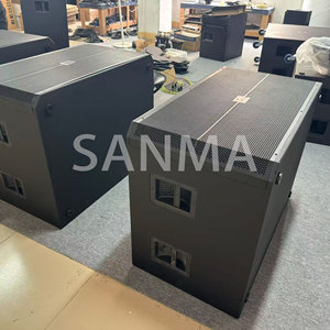 Subwoofer BSX double de 21 pouces, haut-parleur audio professionnel, haut-parleur puissant, gros subwoofers pour les performances sur scène - Product Image 6