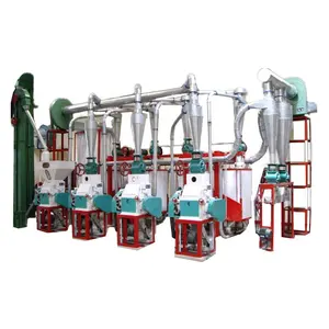 20-25tpd maize milling machines small corn grits maize flour milling machine price
