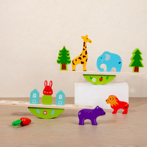 Juguete Educativo de Madera, Bloques de Apilamiento de Equilibrio, Divertidos Bloques de Construcción, Juguete de Equilibrio de Animales Popular para Niños - Product Image 6