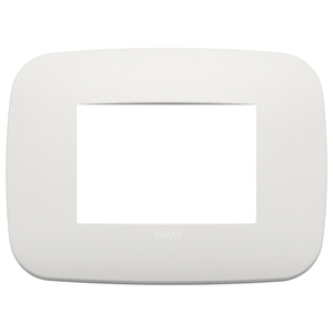 Vimar Wall <b>Switch</b> <b>Plate</b> 12.75x9.5 Cm Matt White Finish - Product Image 1