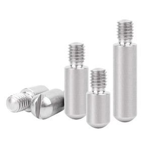 304 thép không gỉ rãnh đầu bên ngoài chủ đề hình trụ Pin gb831 không đầu trục vít ren cho gia công dịch vụ - Product Image 5