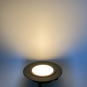 Ultra sottile in acciaio inox <span class=keywords><strong>LED</strong></span> 12V incasso Downlight 3W RGBW3000K faretto <span class=keywords><strong>pannello</strong></span> di illuminazione per cucina moderna armadio del vino - Product Image 5
