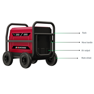 Senci 3600W 5376wh LiFePO4 Pin điện Trạm di động Giải pháp cung cấp dự phòng từ các tấm pin mặt trời khoa học và thiết lập máy phát điện - Product Image 3