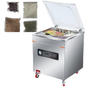 Máquina Selladora al Vacío Automática Comercial y Doméstica para Empacar Alimentos Secos, Húmedos, en Polvo, Aceite, Jamón, Carne de Res, Pescado Fresco, con Cámara Única y Película de Vacío - Product Image 1