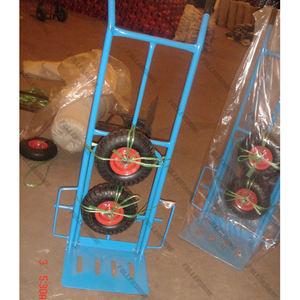 Chariot à main en métal de qualité supérieure HT1595 à <span class=keywords><strong>4</strong></span> roues, chariot à main robuste, chariot à main pour fûts, chariot à main HT1825 HT1925 - Product Image 4