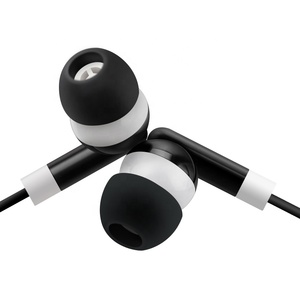 Écouteurs filaires jetables 3,5 mm intra-auriculaires stéréo pour musique sans micro pour bus, train ou avion, pour bibliothèque ou école - Product Image 4