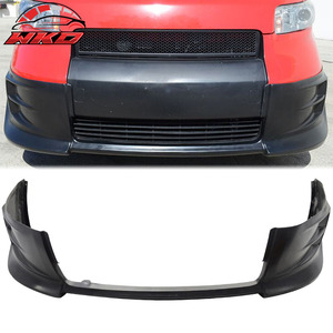Fits For Scion xB 08-10 Front Bumper Lip Spoiler <b>Splitter</b> Valance Unpainted Black PU Auto Parts Automotive Accessories - Product Image 1