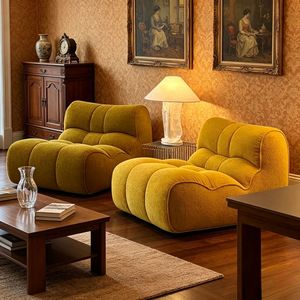 <span class=keywords><strong>Canapé</strong></span> inclinable modulaire en tissu, design minimaliste moderne, éco-responsable, compression sous vide, pour hôtel, appartement, chambre à coucher - Product Image 3