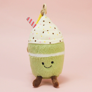 Peluche Burger Gâteau <span class=keywords><strong>d</strong></span>'<span class=keywords><strong>Anniversaire</strong></span> Amusant Jell Fun du Royaume-Uni, Jouet Confortable, Porte-clés - Product Image 4