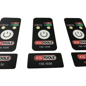 Suministro al por mayor de fábrica, etiquetas adhesivas para Panel de Control frontal, etiquetas con logotipo - Product Image 2