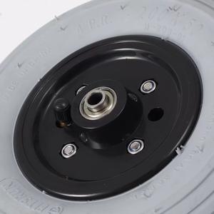 Preço de fábrica 200x50 Grey Tire Ball Bearing Novo Inflável Borracha Cadeira de Rodas Dianteiras Rodízio Substituição Armazém Plástico - Product Image 3