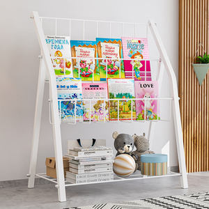 Estantería de libros para sala de estar, mueble <span class=keywords><strong>plegable</strong></span>, soporte OEM o ODM, venta al por mayor de fábrica - Product Image 3