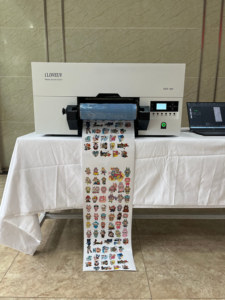 Imprimante DTF à jet d'encre <span class=keywords><strong>UV</strong></span> automatique de bureau IUV A3, nouvelle, garantie 1 an, impression tout-en-un, tête d'impression I3200 - Product Image 2