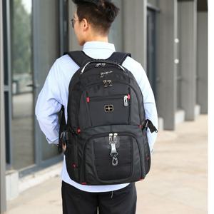 Sac à dos de voyage extra large pour ordinateur portable avec logo personnalisé, port de charge USB, imperméable, pour collège, affaires, enfants et école - Product Image 4