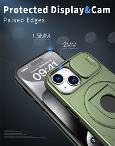 Custodia per telefono <span class=keywords><strong>con</strong></span> anello magnetico pieghevole per <span class=keywords><strong>iPhone</strong></span> 15 14 <span class=keywords><strong>13</strong></span> <span class=keywords><strong>Cover</strong></span> di <span class=keywords><strong>protezione</strong></span> per <span class=keywords><strong>fotocamera</strong></span> scorrevole <span class=keywords><strong>con</strong></span> <span class=keywords><strong>protezione</strong></span> per <span class=keywords><strong>fotocamera</strong></span> scorrevole - Product Image 4