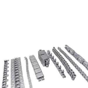 Khác Nhau Pitch thép không gỉ 06b1 08b1 10b1 B loạt chuỗi với tập tin đính kèm K2 Dây chuyền con lăn - Product Image 6