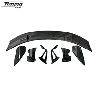Aileron arrière à col de cygne en Fiber de carbone véritable de Style AD pour 2019 sur Toyota Supra MK5 A90 A91 voiture à ajustement parfait