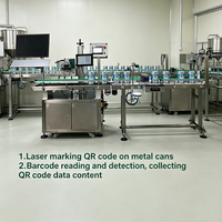 Équipement de marquage laser intégré standard GS1 pour la vérification visuelle des boîtes de lait en poudre, tri automatique, ligne de traçabilité complète