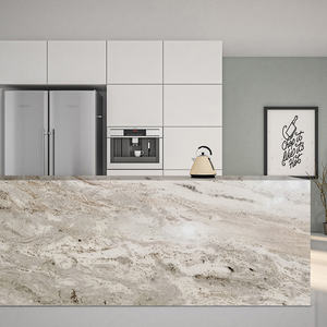 TMZ Stone's Modern Fantasy Brown Marble Slabs OEM & ODM para decoración de cocina y baño Superficie pulida Losa grande para hoteles - Product Image 2