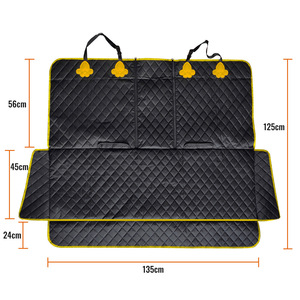 Housses de siège de voiture imperméables en polyester et Oxford pour <span class=keywords><strong>chien</strong></span> pour banquette arrière protecteur de housse de siège pour animaux de compagnie pour siège arrière - Product Image 6