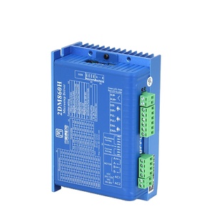 WaveTopSign Stepper มอเตอร์ไดร์เวอร์ 2Phase 2DM860H <span class=keywords><strong>2DM860</strong></span> 18-80VAC กระแส 2.1-8.4 สําหรับ Co2 เลเซอร์ตัดและแกะสลักเครื่อง - Product Image 1