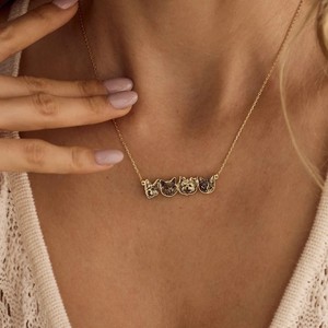 Collier personnalisé avec portrait d'animal de compagnie, or, argent, or rose, pendentif photo personnalisé pour chien ou chat, cadeau commémoratif, bijoux - Product Image 3
