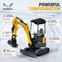 Produsen Excavator NIMBUS, Excavator Mini 2 Ton, Quick Hitch Coupler Berkualitas Tinggi untuk Konstruksi Kecil
